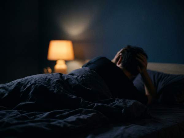 It isn't that you can't sleep. It's that lying still is when your back speaks up.